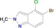 5-Bromo-4-chloro-2-methyl-2H-indazole