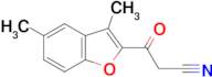 3-(3,5-Dimethylbenzofuran-2-yl)-3-oxopropanenitrile