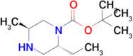 tert-Butyl (2R,5S)-2-ethyl-5-methylpiperazine-1-carboxylate