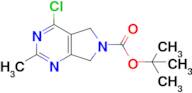 tert-Butyl 4-chloro-2-methyl-5,7-dihydro-6H-pyrrolo[3,4-d]pyrimidine-6-carboxylate