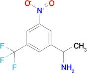 1-(3-Nitro-5-(trifluoromethyl)phenyl)ethan-1-amine