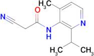 2-Cyano-N-(2-isopropyl-4-methylpyridin-3-yl)acetamide