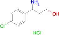 3-Amino-3-(4-chlorophenyl)propan-1-ol hydrochloride