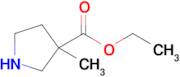 Ethyl 3-methylpyrrolidine-3-carboxylate