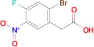 2-(2-Bromo-4-fluoro-5-nitrophenyl)acetic acid