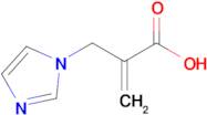 2-((1H-Imidazol-1-yl)methyl)acrylic acid