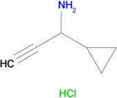 1-Cyclopropylprop-2-yn-1-amine hydrochloride