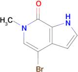 4-Bromo-6-methyl-1,6-dihydro-7H-pyrrolo[2,3-c]pyridin-7-one