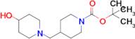 Tert-Butyl 4-((4-hydroxypiperidin-1-yl)methyl)piperidine-1-carboxylate