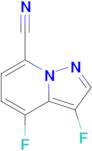 3,4-Difluoropyrazolo[1,5-a]pyridine-7-carbonitrile
