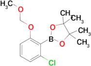 2-(2-Chloro-6-(methoxymethoxy)phenyl)-4,4,5,5-tetramethyl-1,3,2-dioxaborolane