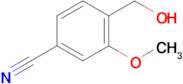 4-(Hydroxymethyl)-3-methoxybenzonitrile