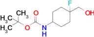 tert-Butyl (4-fluoro-4-(hydroxymethyl)cyclohexyl)carbamate