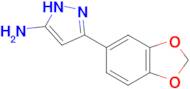 3-(2H-1,3-benzodioxol-5-yl)-1H-pyrazol-5-amine