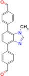 4,4'-(1-Methyl-1H-benzo[d]imidazole-4,7-diyl)dibenzaldehyde