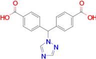 4,4'-(1H-1,2,4-Triazol-1-ylmethylene)bis[benzoic acid]