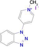 4-(1H-Benzo[d][1,2,3]triazol-1-yl)-1-methylpyridin-1-ium iodide