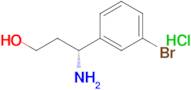 (R)-3-Amino-3-(3-bromophenyl)propan-1-olhydrochloride