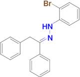 (E)-1-(2-Bromophenyl)-2-(1,2-diphenylethylidene)hydrazine