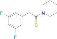 2-(3,5-Difluorophenyl)-1-(piperidin-1-yl)ethane-1-thione