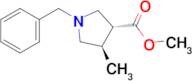 Methyl(3R,4R)-1-benzyl-4-methylpyrrolidine-3-carboxylate