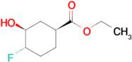 Ethyl(1S,3S,4S)-4-fluoro-3-hydroxycyclohexane-1-carboxylate