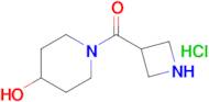 Azetidin-3-yl(4-hydroxypiperidin-1-yl)methanonehydrochloride