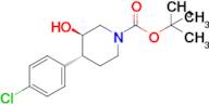 tert-Butyl(3R,4R)-4-(4-chlorophenyl)-3-hydroxypiperidine-1-carboxylate