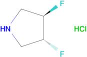 (3R,4R)-3,4-Difluoropyrrolidine hydrochloride