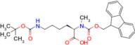 N2-(((9H-Fluoren-9-yl)methoxy)carbonyl)-N6-(tert-butoxycarbonyl)-N2-methyl-D-lysine