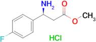 Methyl (S)-3-amino-3-(4-fluorophenyl)propanoate hydrochloride