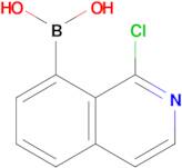(1-Chloroisoquinolin-8-yl)boronic acid