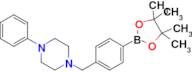 1-Phenyl-4-(4-(4,4,5,5-tetramethyl-1,3,2-dioxaborolan-2-yl)benzyl)piperazine