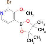 2-Bromo-3-methoxy-4-(4,4,5,5-tetramethyl-1,3,2-dioxaborolan-2-yl)pyridine