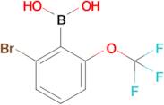 (2-Bromo-6-(trifluoromethoxy)phenyl)boronic acid