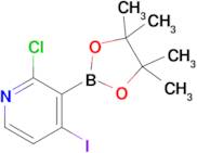 2-Chloro-4-iodo-3-(4,4,5,5-tetramethyl-1,3,2-dioxaborolan-2-yl)pyridine