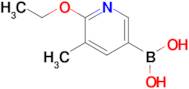 (6-Ethoxy-5-methylpyridin-3-yl)boronic acid