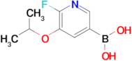 (6-Fluoro-5-isopropoxypyridin-3-yl)boronic acid