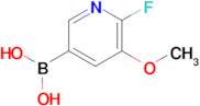 (6-Fluoro-5-methoxypyridin-3-yl)boronic acid