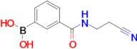 (3-((2-Cyanoethyl)carbamoyl)phenyl)boronic acid
