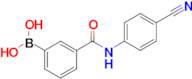 (3-((4-Cyanophenyl)carbamoyl)phenyl)boronic acid