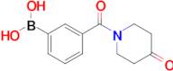 (3-(4-Oxopiperidine-1-carbonyl)phenyl)boronic acid