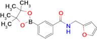n-(Furan-2-ylmethyl)-3-(4,4,5,5-tetramethyl-1,3,2-dioxaborolan-2-yl)benzamide