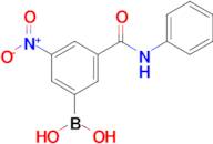 (3-Nitro-5-(phenylcarbamoyl)phenyl)boronic acid