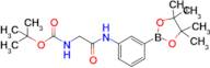 Tert-butyl (2-oxo-2-((3-(4,4,5,5-tetramethyl-1,3,2-dioxaborolan-2-yl)phenyl)amino)ethyl)carbamate