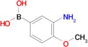 (3-Amino-4-methoxyphenyl)boronic acid