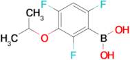 (2,4,6-Trifluoro-3-isopropoxyphenyl)boronic acid