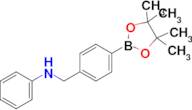 N-(4-(4,4,5,5-Tetramethyl-1,3,2-dioxaborolan-2-yl)benzyl)aniline