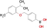 (4-((2-Isopropyl-5-methylphenoxy)methyl)phenyl)boronic acid