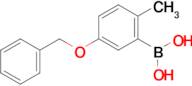 (5-(Benzyloxy)-2-methylphenyl)boronic acid